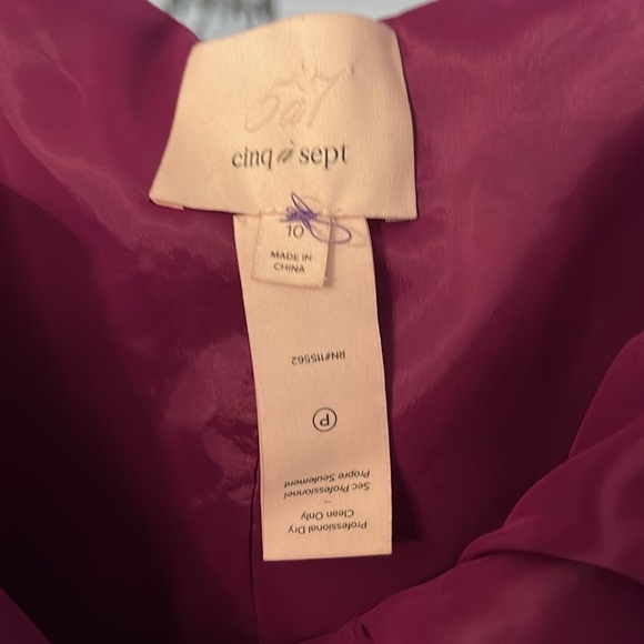 Cinq a Sept Jolie Marceau Dress Size 10 - Picture 7 of 7